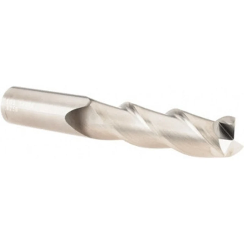 KYOCERA SGS 5/8, 2-1/8 LOC, 5/8 Shank Diam, 4 OAL, 3 Flute, Solid Carbide Square End Mill Single End, TiB2 Finish, Sp...